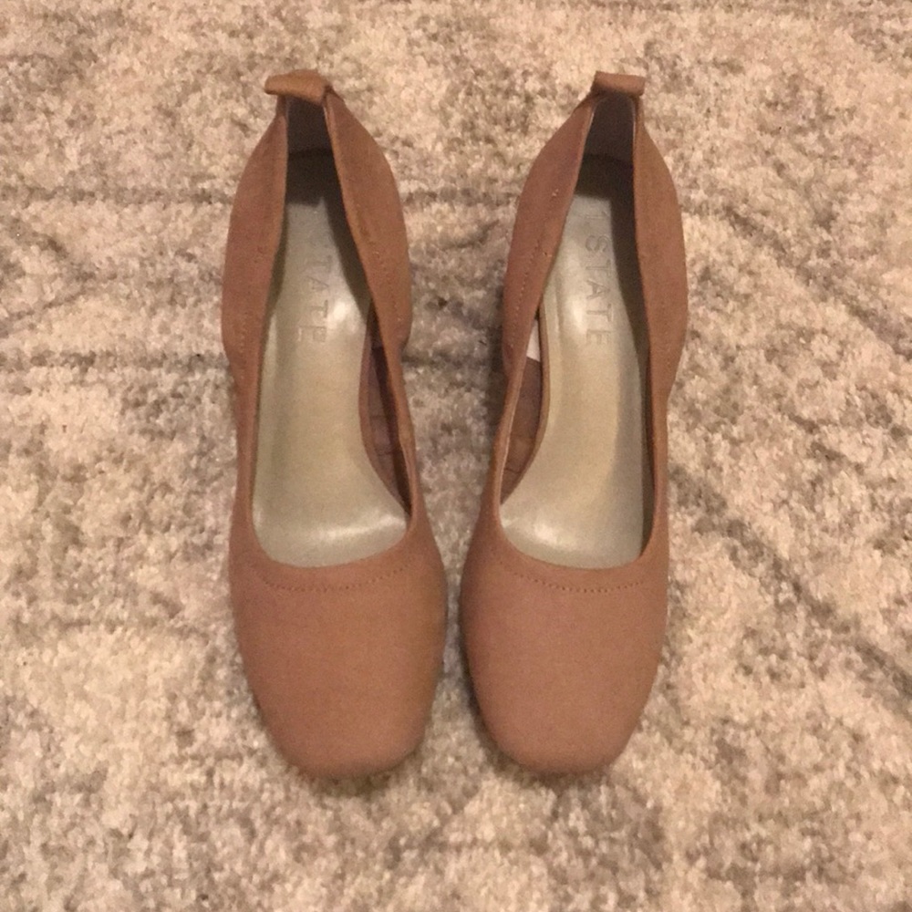 1.State Nude Heels